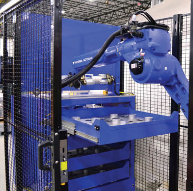 安川 LOADWORLD SERIES 电弧焊机器人加工中心