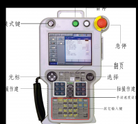 安川机器人编程培训教程:NX100示教器按键介绍